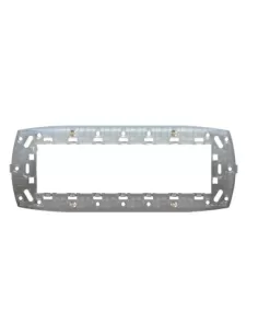 Support ABB 7 modules, avec vis série transparente 2csk1607ch